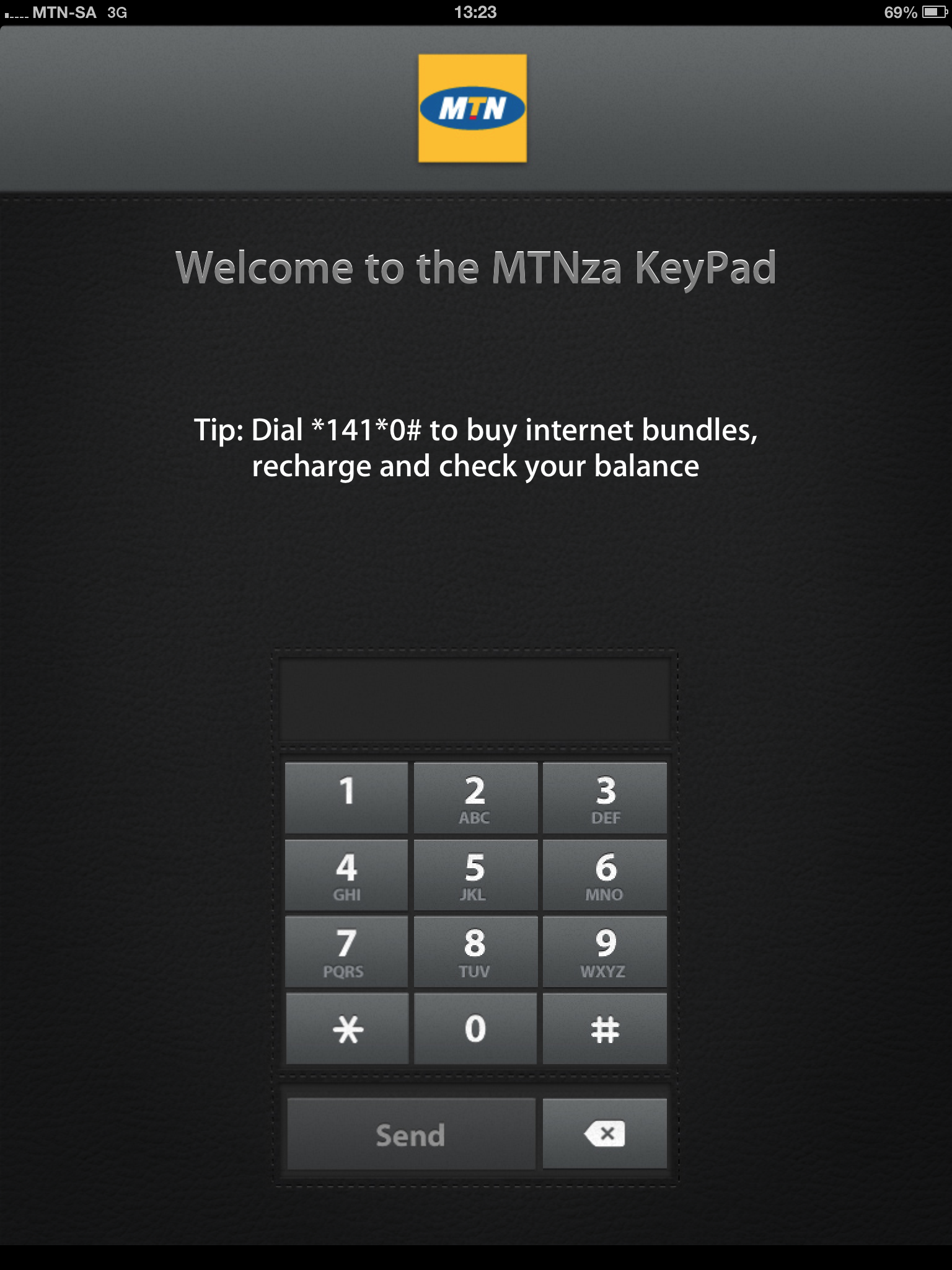 MTNza Keypad